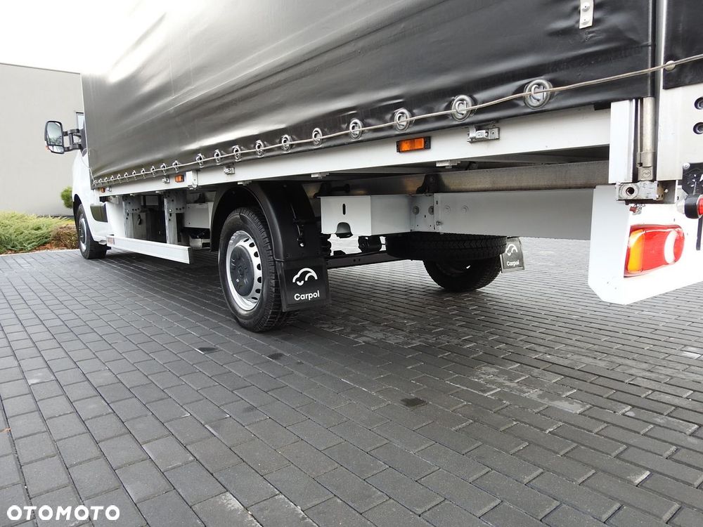 Renault MASTER PLANDEKA 10 PALET WEBASTO TEMPOMAT KLIMATYZACJA LEDY PNEUMATYKA  165KM - 17