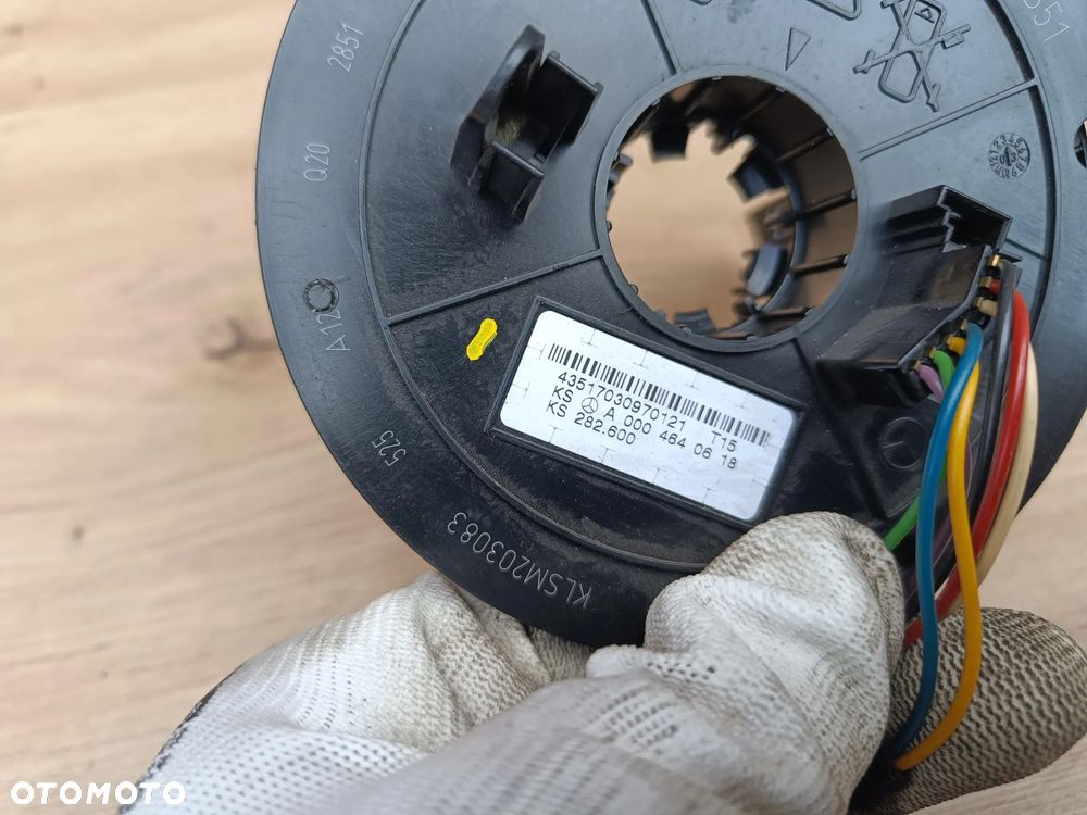 MERCEDES W203 W209 CLK TAŚMA KIEROWNICY ZWIJAK A0004640618 - 2