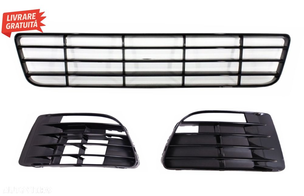 Grila Central-Inferioara Bara Fata si Grile Laterale VW Golf VI Golf 6 (2008-2013)- livrare gratuita - 1
