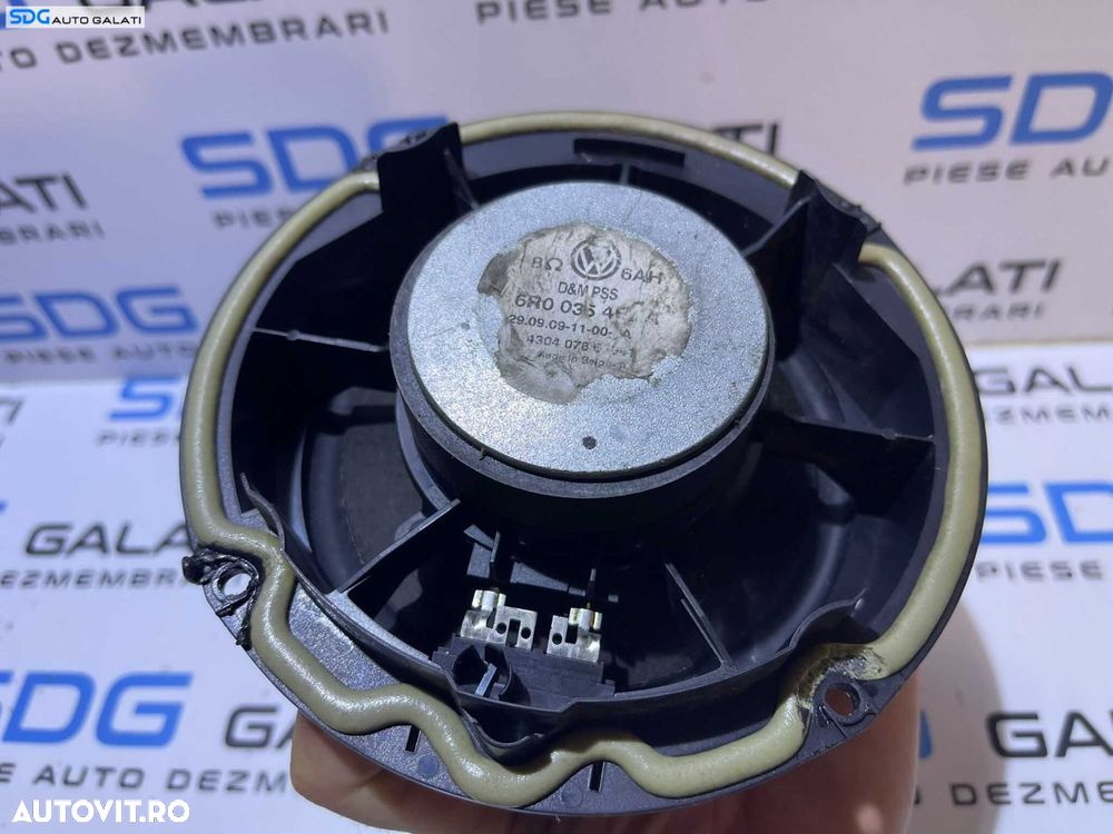 Boxa Difuzor Usa Portiera Fata Volkswagen Polo 6R 2010 - 2014 Cod 6R0035453A [D0570] - 4