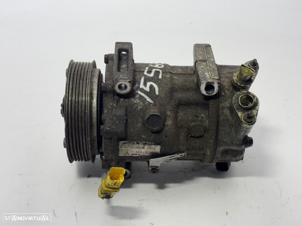 Compressor de ar condicionado PEUGEOT 207 SW (WK_) 1.6 HDi REF. 9651911480 MOTOR... - 1