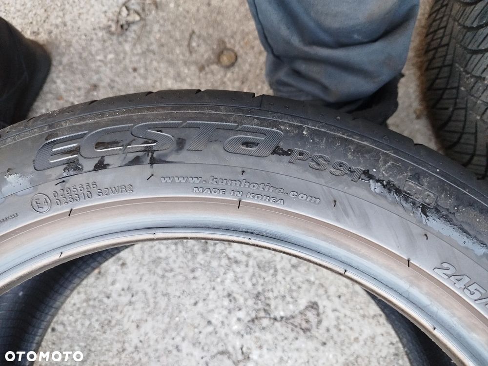 245/45R18 100Y Kumho Esceta PS91 homologacja MO2x95% bieżnika - 8