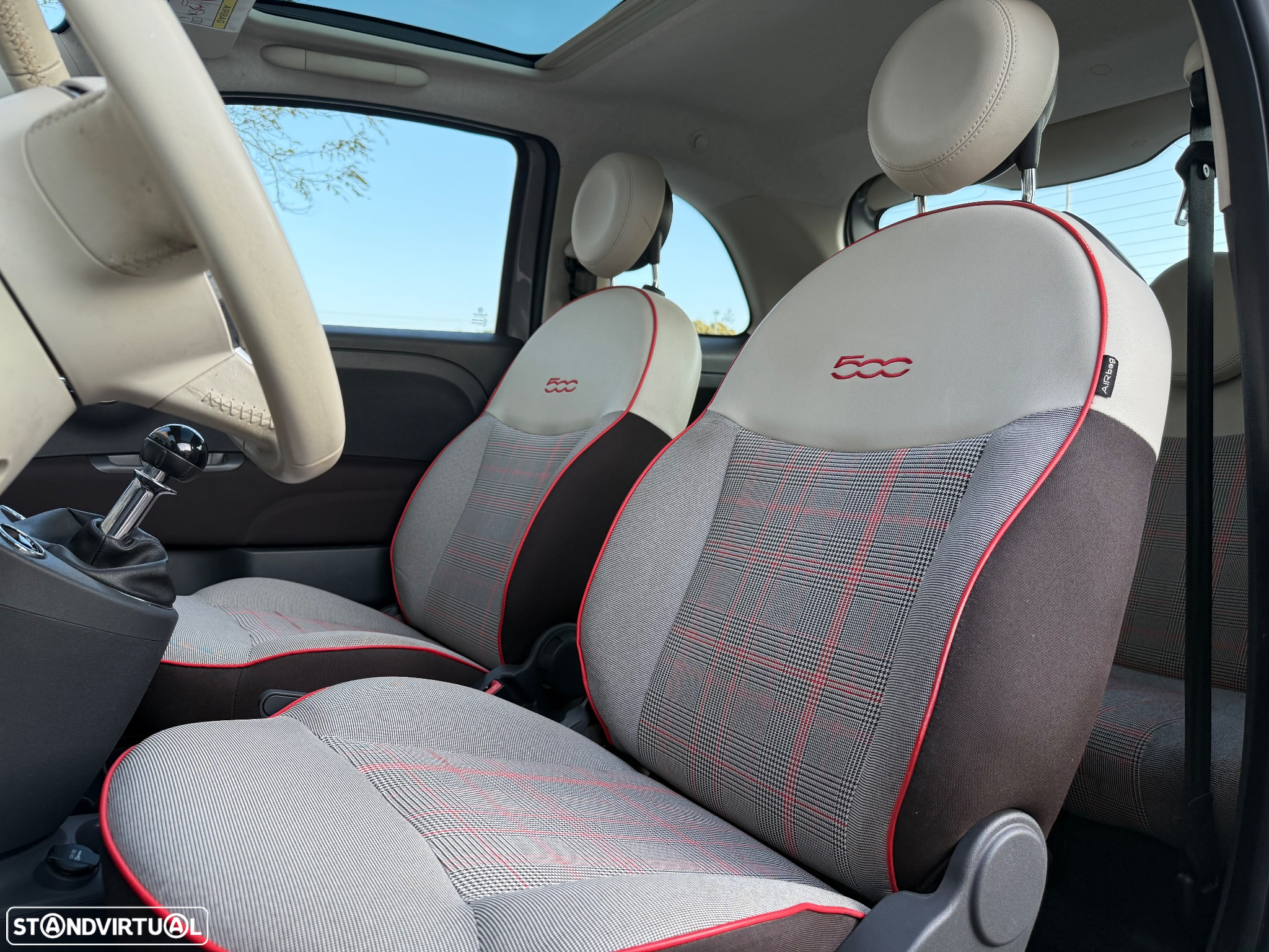 Fiat 500 0.9 8V TwinAir Turbo S&S Lounge - 14