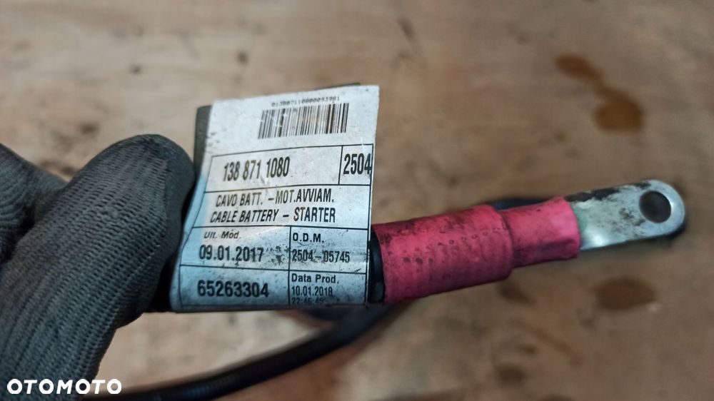 instalacja rozrusznika kabel plus ducato 2.3 14+ - 2