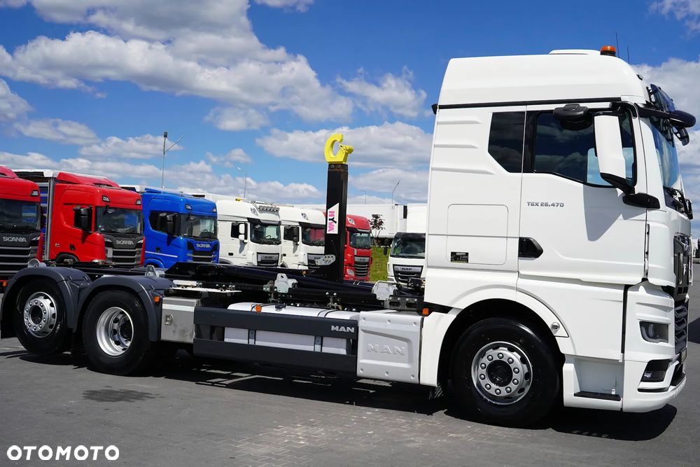 MAN TGX / 26.470 / E 6 / GM / HAKOWIEC HYVA / OŚ SKRĘTNA / RETARDER - 40
