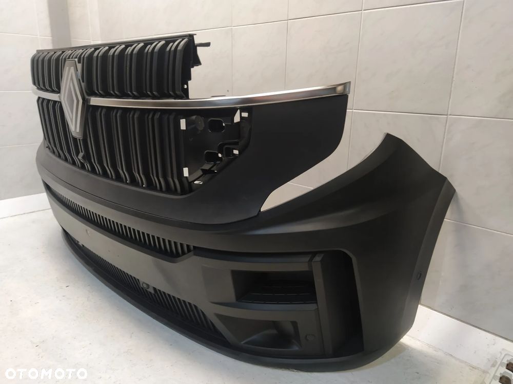 RENAULT MASTER IV V 24- ZDERZAK PRZÓD PRZEDNI GRILL ATRAPA CHŁODNICY 6xPDC HALOGENY KOMPLET NOWY ORYGINAŁ - 6