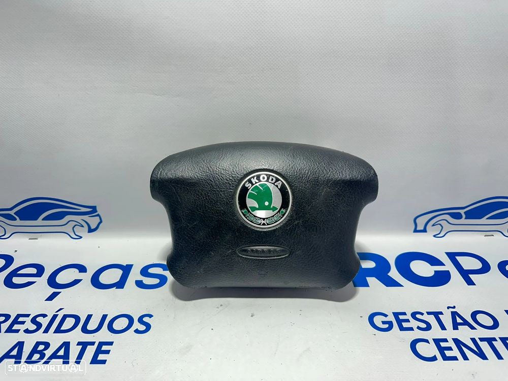 .Airbag Volante Guiador Original Skoda Octavia MK1 MK2 1U0880201K 1996 - 2013 - 2