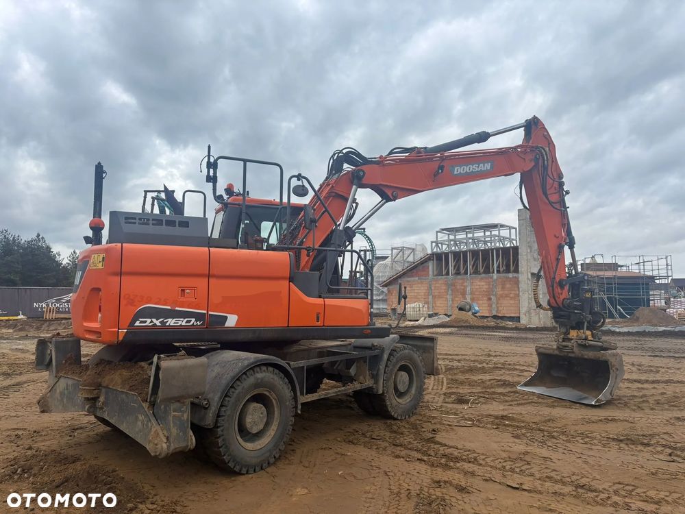 Doosan DX160W-5 2016r System 3D Leica Rototil Podpory + Pług - 6