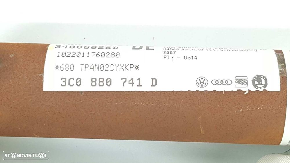 AIRBAG CORTINA FRENTE ESQUERDO VOLKSWAGEN PASSAT VARIANT (3C5) ADVANCE - 3