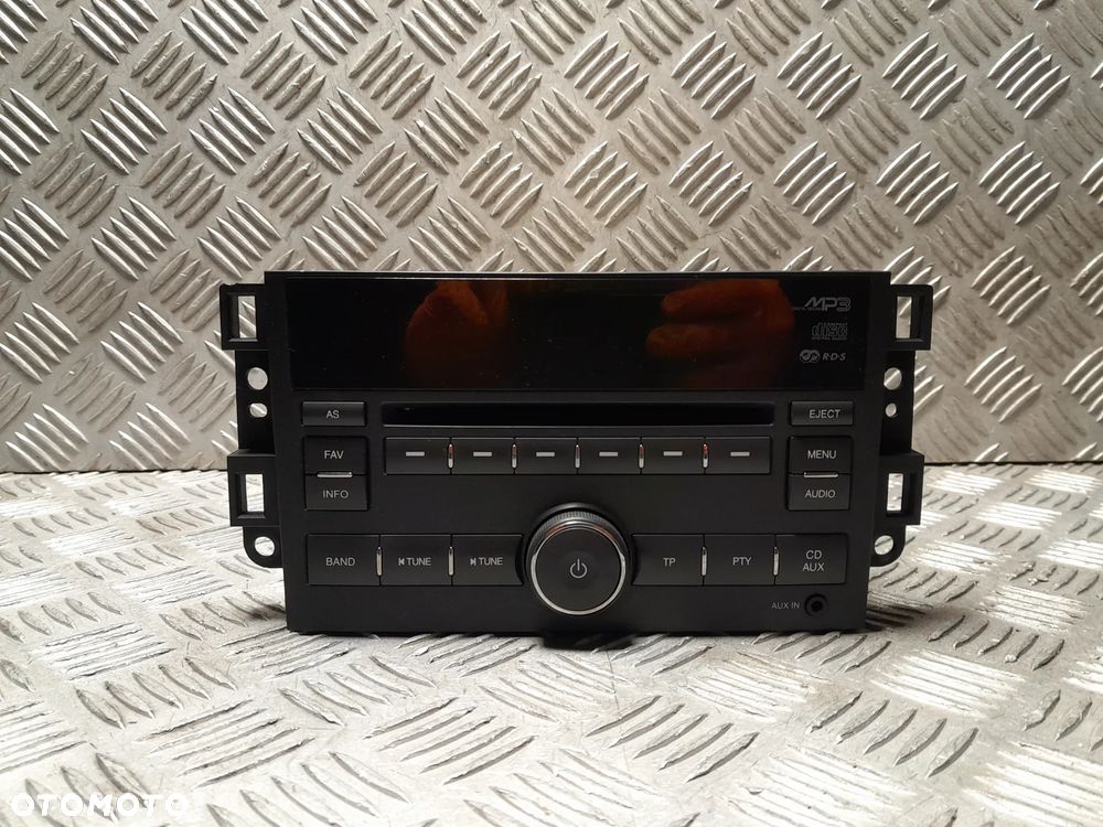 CHEVROLET AVEO T255 RADIO CD FABRYCZNE AUX 96989220