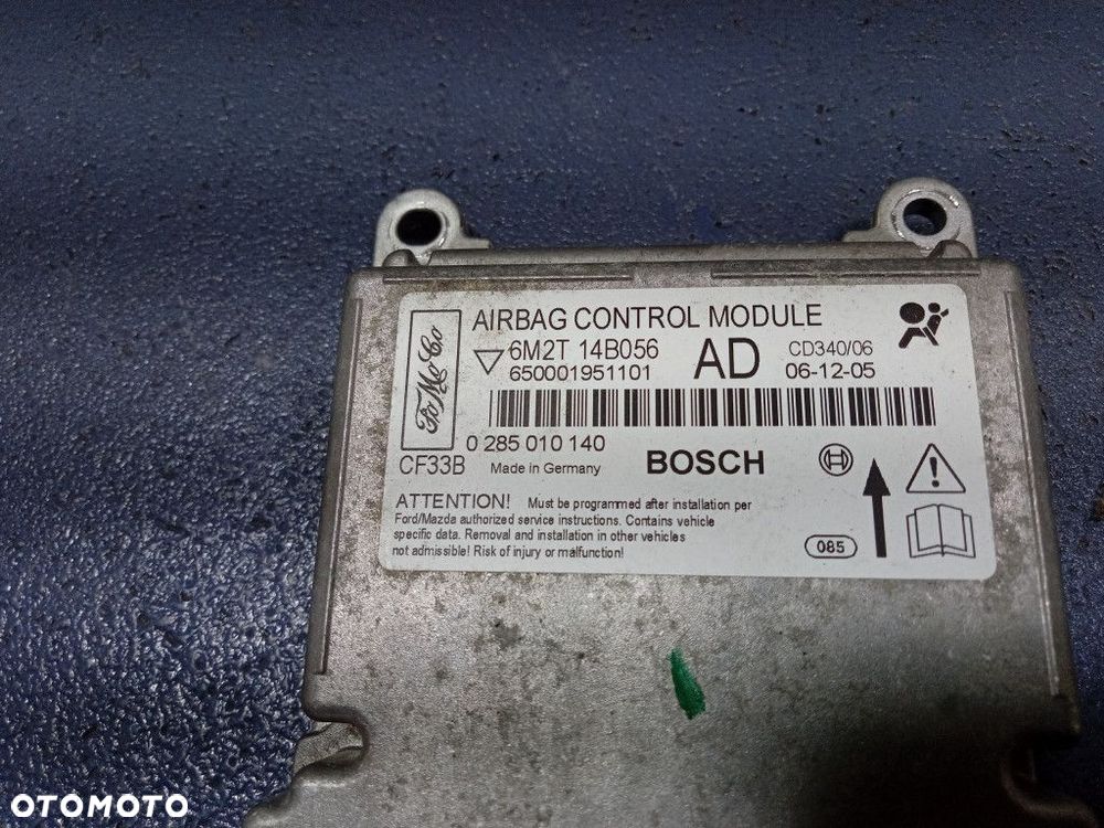 FORD S-MAX MK1 DESKA KOKPIT PODUSZKA PASY - 4