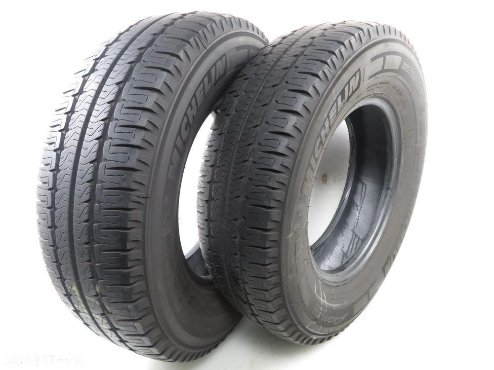 2x 225/75R16CP OPONY DOSTAWCZE LETNIE Michelin Agilis Camping 116Q - 1