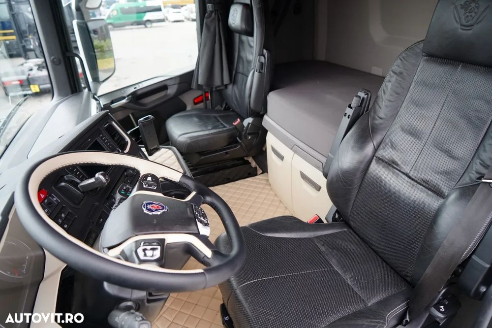 Scania S 500 / RETARDER / I-PARK COOL / REZERVORE 1.500 L / COMPLET AIRMATIC / PIELE / JANTE DIN ALIAJ / EURO 6 - 25