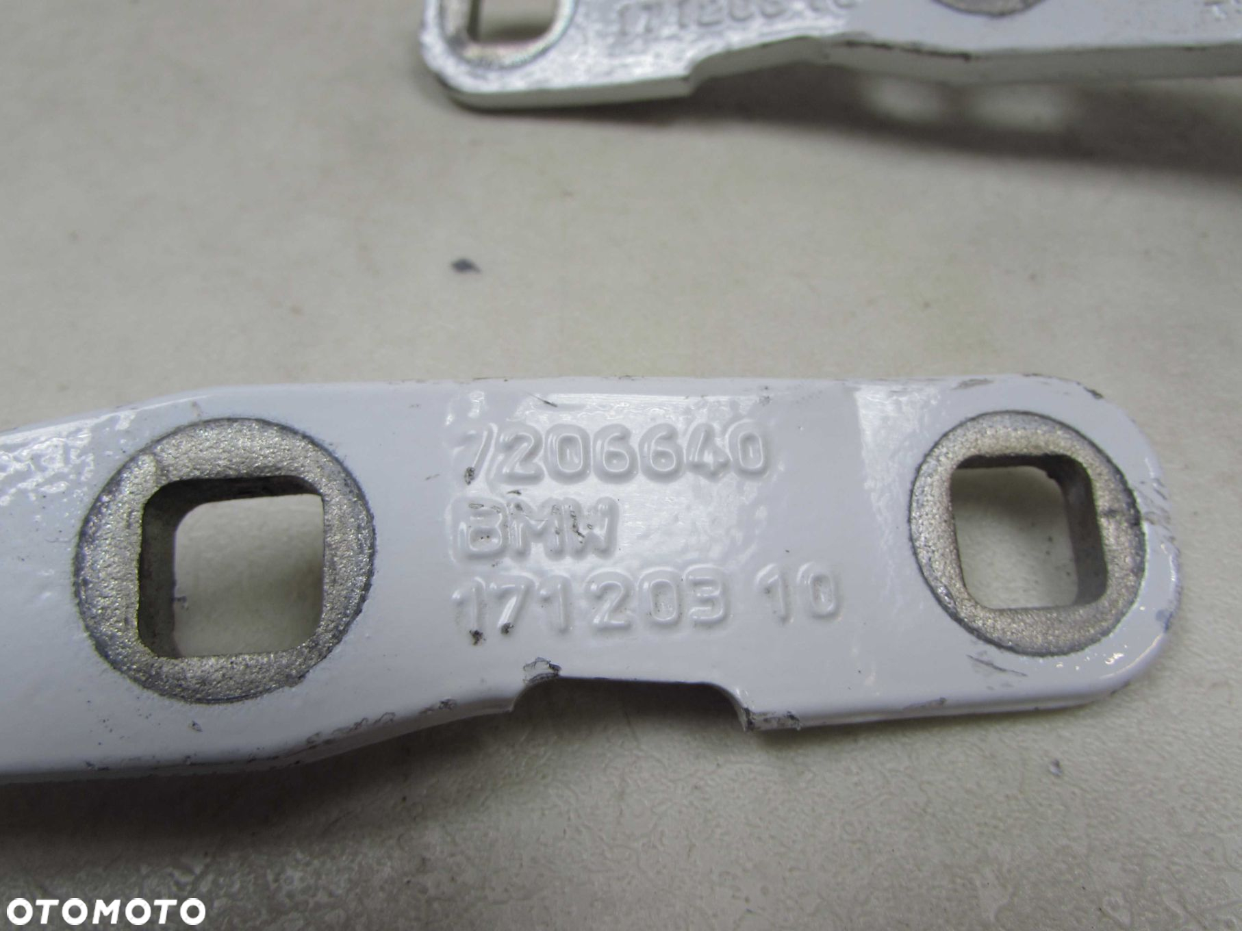 BMW 5 F11 KOMBI 09-17 ZAWIASY KLAPY BAGAZNIKA TYL 7206639 7206640 - 5