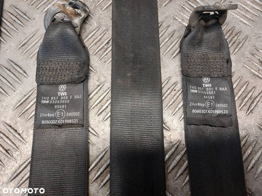 ZESTAW AIRBAG POSTRZAŁOWY VOLKSWAGEN TRANSPO0RTER T5 DOKA 1C0909605A - 2