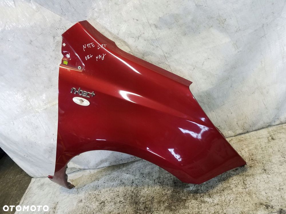 błotnik przód prawy nissan note i e11 lift kod naj - 2