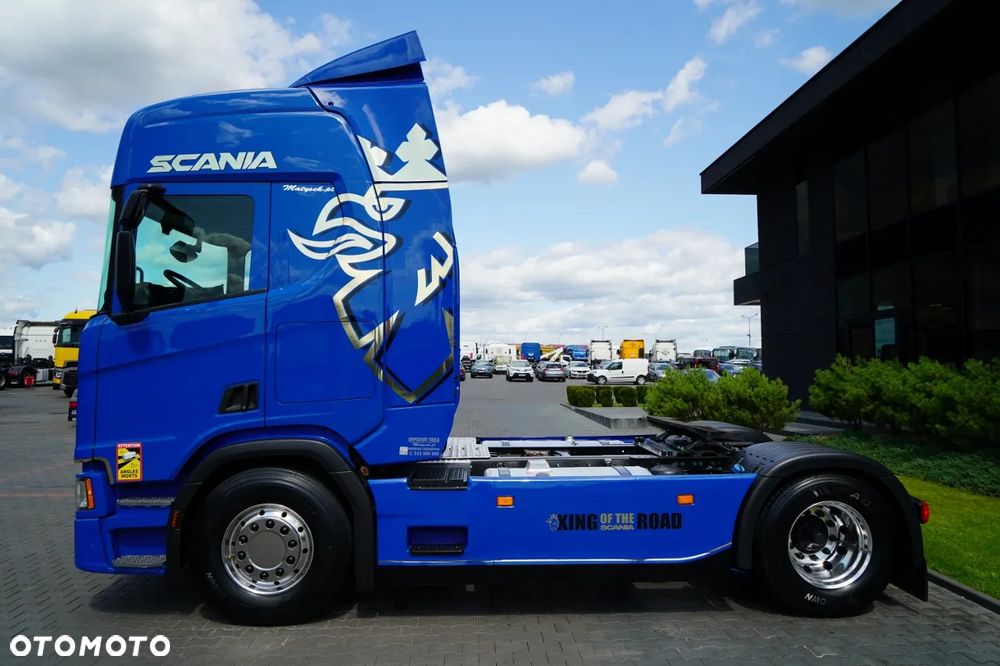 Scania R 450 / RETARDER / KLIMA POSTOJOWA / ALUFELGI / OPONY 100% / / EURO 6 - 5
