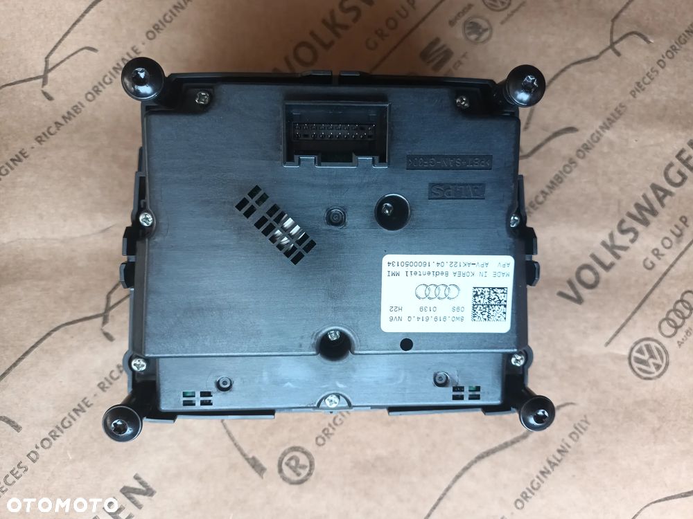AUDI A4 B9 A5 8W panel tunelu Sterowania MMI radio 8W0919614Q 72km - 5