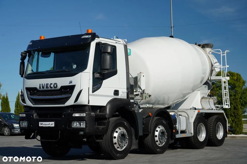 Iveco 400 SL X-WAY STRALIS / 8X4/  BETONOMIESZARKA / IMER / OPONY 100 % / ALUFELGI / - 1