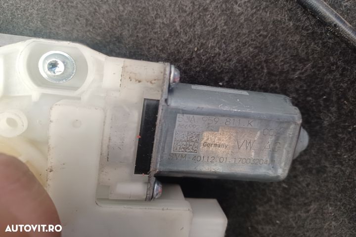 Macara geam fata stanga electrica 5JA959811K 5JA959811K Skoda Fabia N - 3