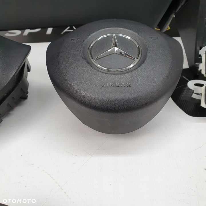 MERCEDES GLC W253 DESKA ROZDZIELCZA KONSOLA KOKPIT PULPIT PODUSZKI AIRBAG AIR BAG PASY KIT SET - 9