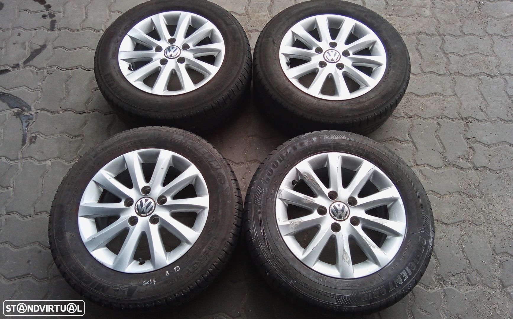 Jantes  VW Golf V 15" furacão 5x112 - 1