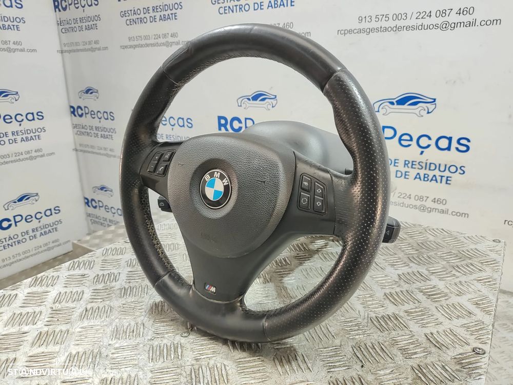 Volante completo pele perfurada BMW Serie 1 E81 E82 E87 E88 - 2