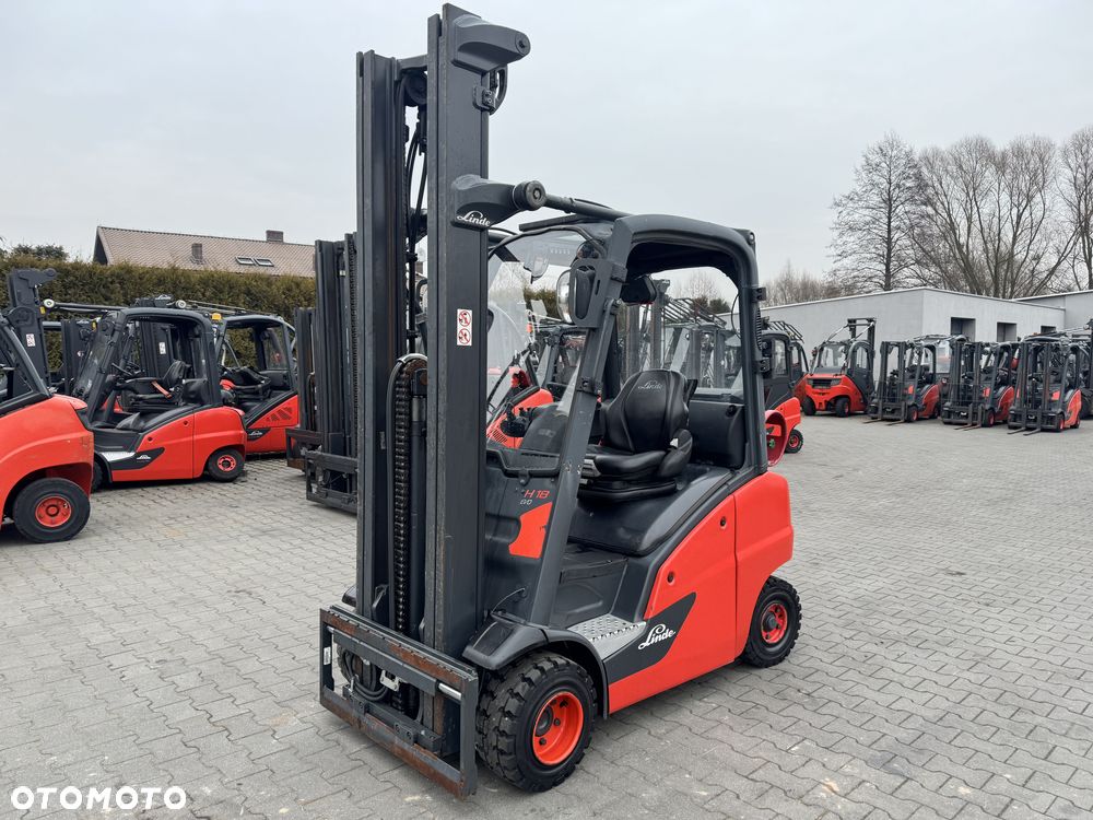 Linde H18 L Evo 2017 triplex wolny skok przesuw h16 h20 toyot