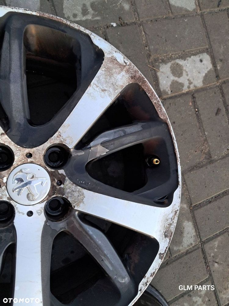 Peugeot 208 felgi Aluminiowe 17" 9673773777 4x108 ET25 do malowania - 9