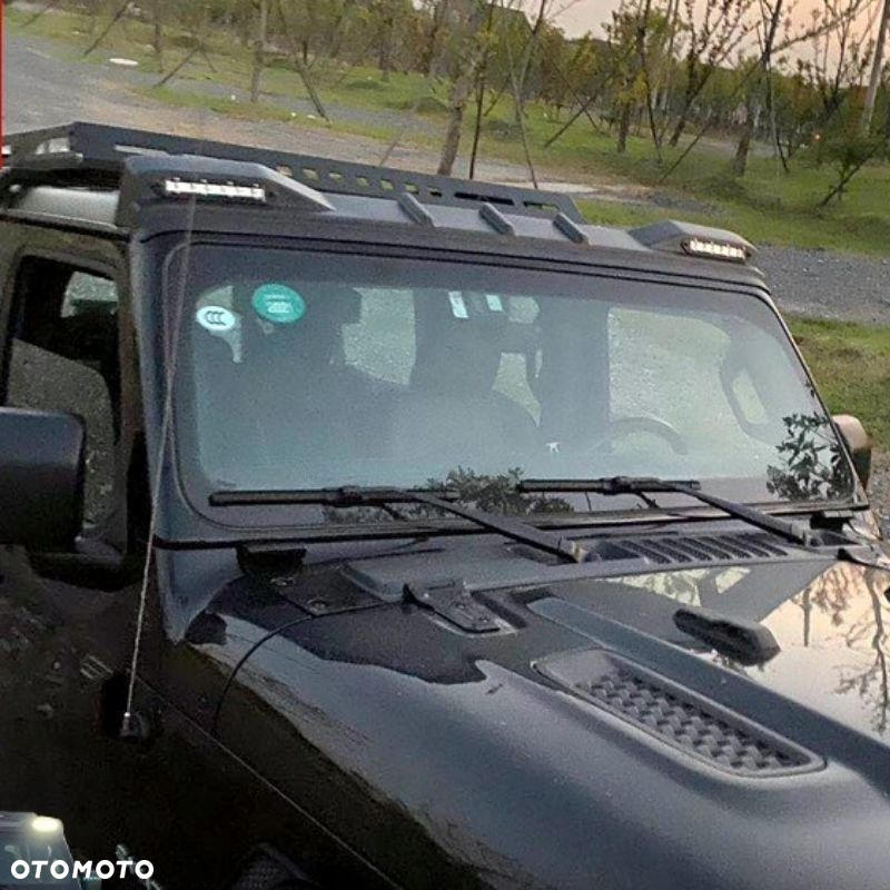 JEEP WRANGLER JL 2018 PRZEDNI SPOILER Z OŚWIETLENIEM LED - 4