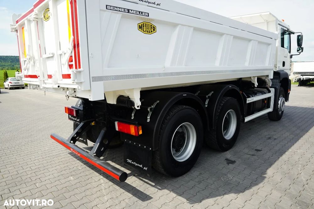 MAN TGA 33.350 / 6x4 / BASCULĂ / HIDRODOCKER / MEILLER KIPPER / BORDMATIC / MANUALĂ / IMPORTATĂ - 22