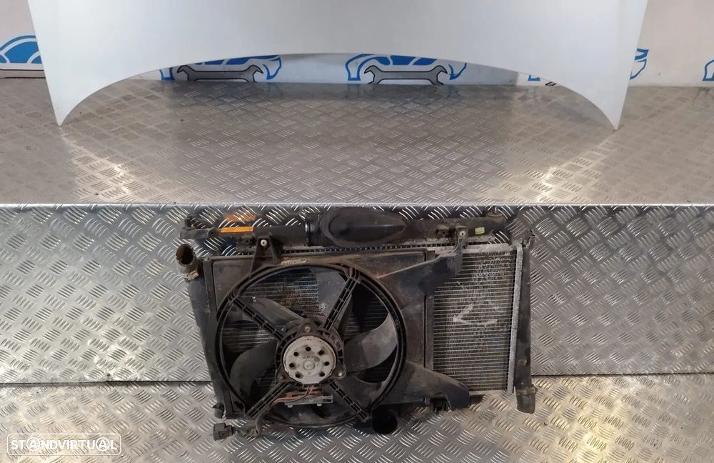 FRENTE VOLVO V40 MK1 CAPOT PARACHOQUES OTICAS RADIADOR VENTILADOR FRENTE FIBRA REFORÇO - 10