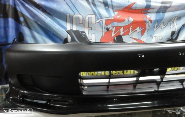 Para-choques frontal honda civic 1999-2001 2 / 3 / 4 portas em plástico ABS - 37