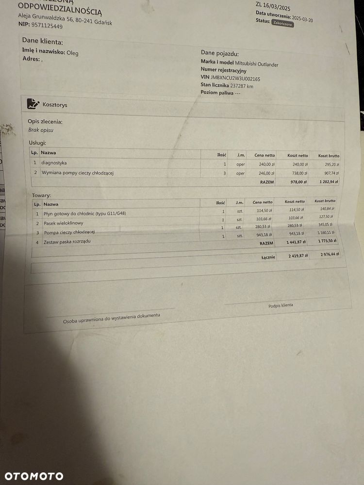 Mitsubishi Outlander 2.0 Comfort 4WD - 19