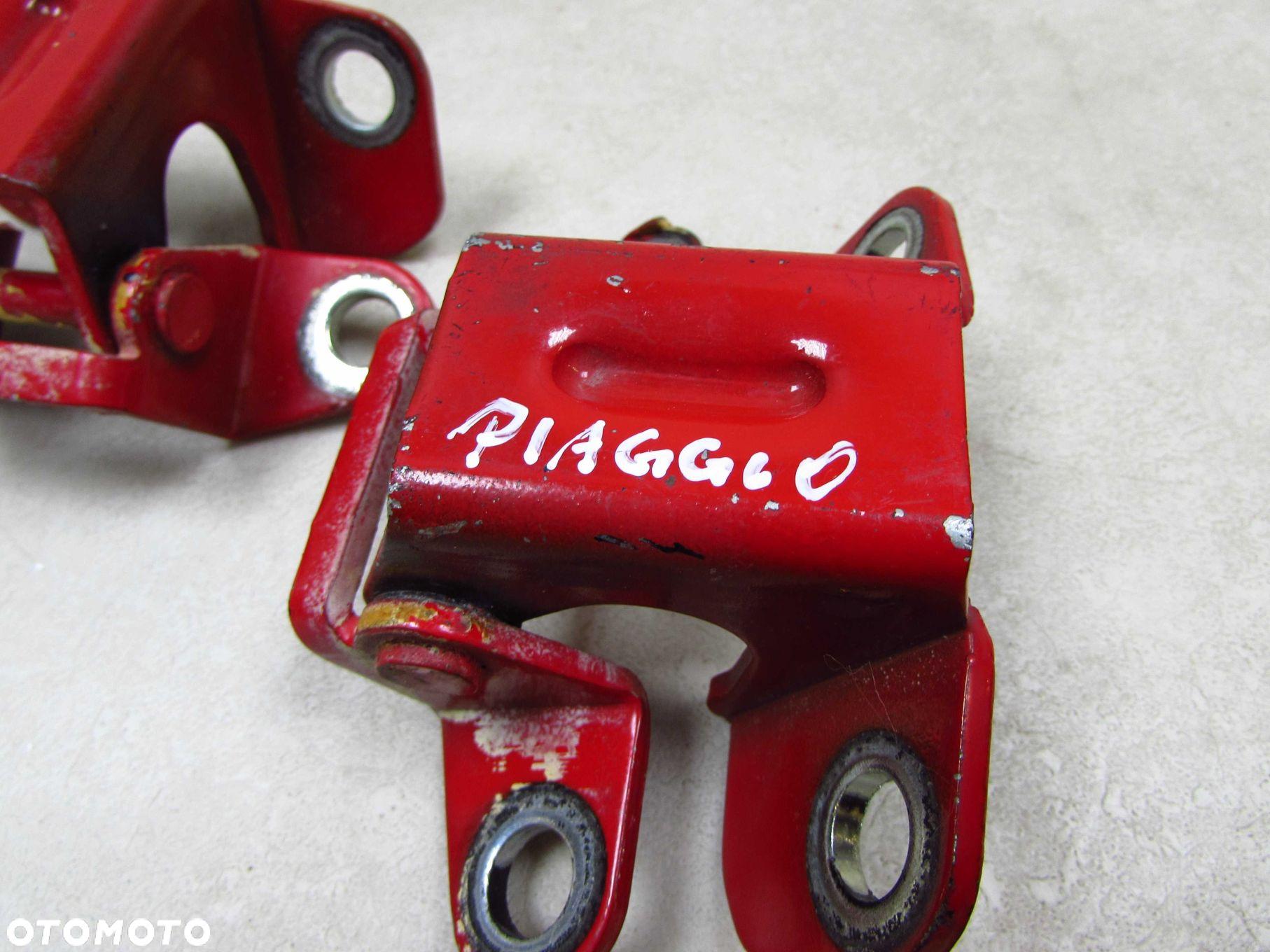 PIAGGIO PORTER PFAU QUARGO 06-18 ZAWIASY DRZWI PRAWY PRZOD - 4