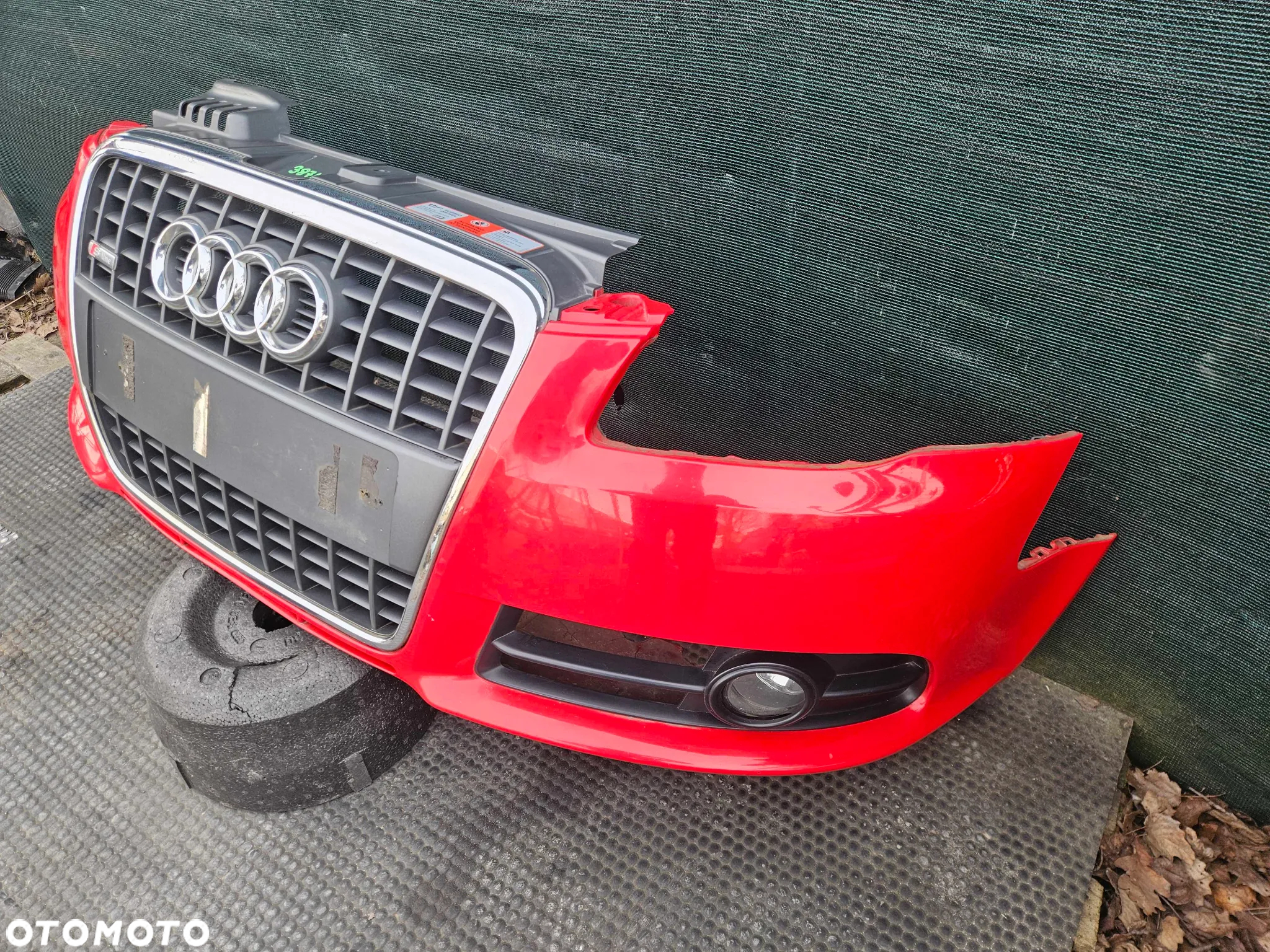 Zderzak Przod Przedni S-Line Kratki Halogeny Gril Atrapa AUDI A4 B7 Kombi Sedan - 5