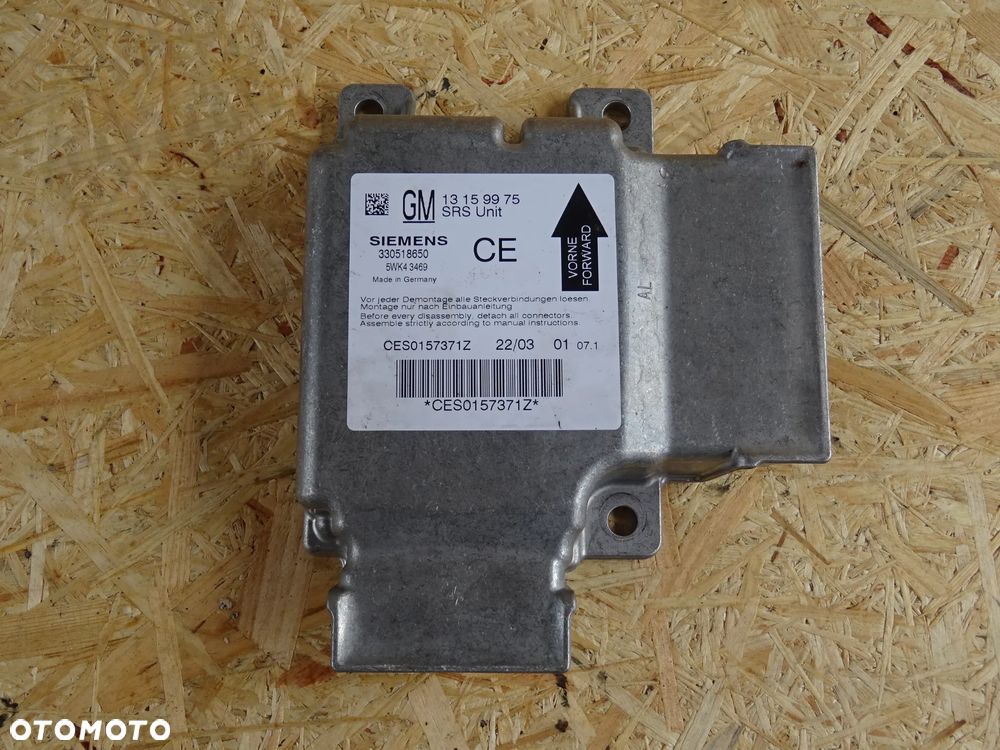 NAPINACZ PASA PRZÓD TYŁ KLAMRA SENSOR AIRBAG OPEL VECTRA C SIGNUM - 7