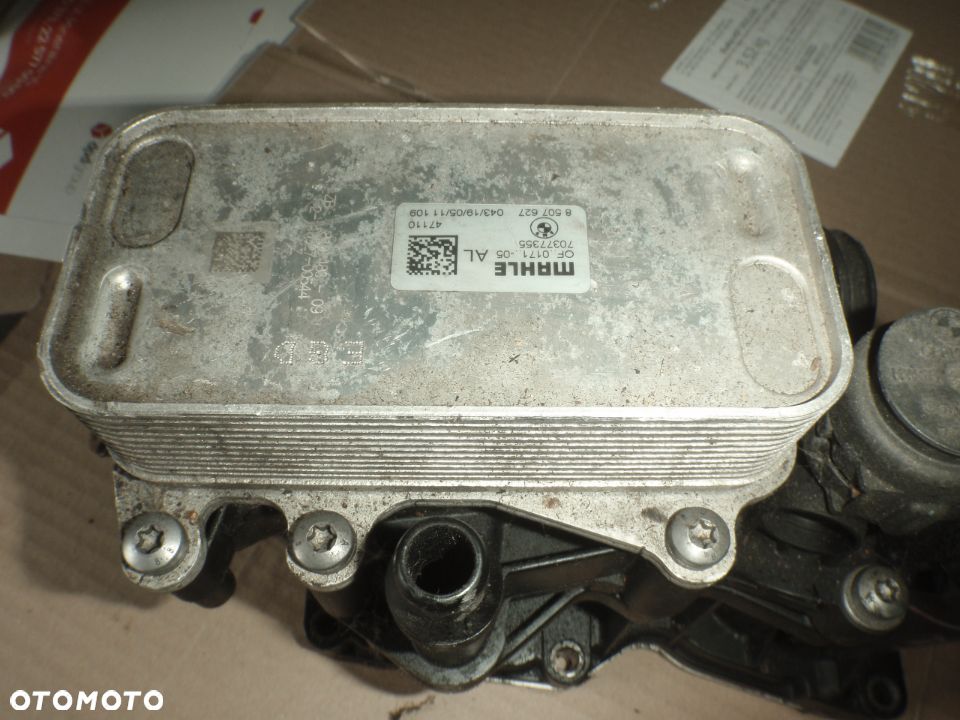 chłodnica chłodniczka  oleju bmw x3 f25 x4 x5 f20 f10 e60 - 5