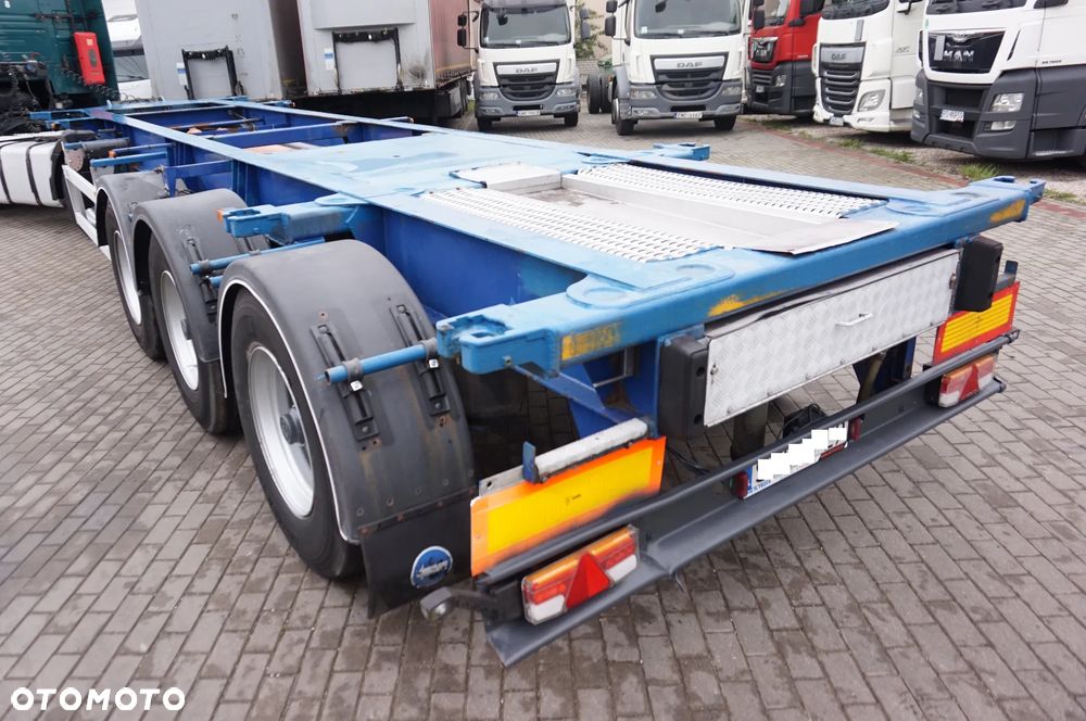 Lag 0-3-39 CD Naczepa Ciężarowa Przewóz Kontenerów Osie BPW - 5