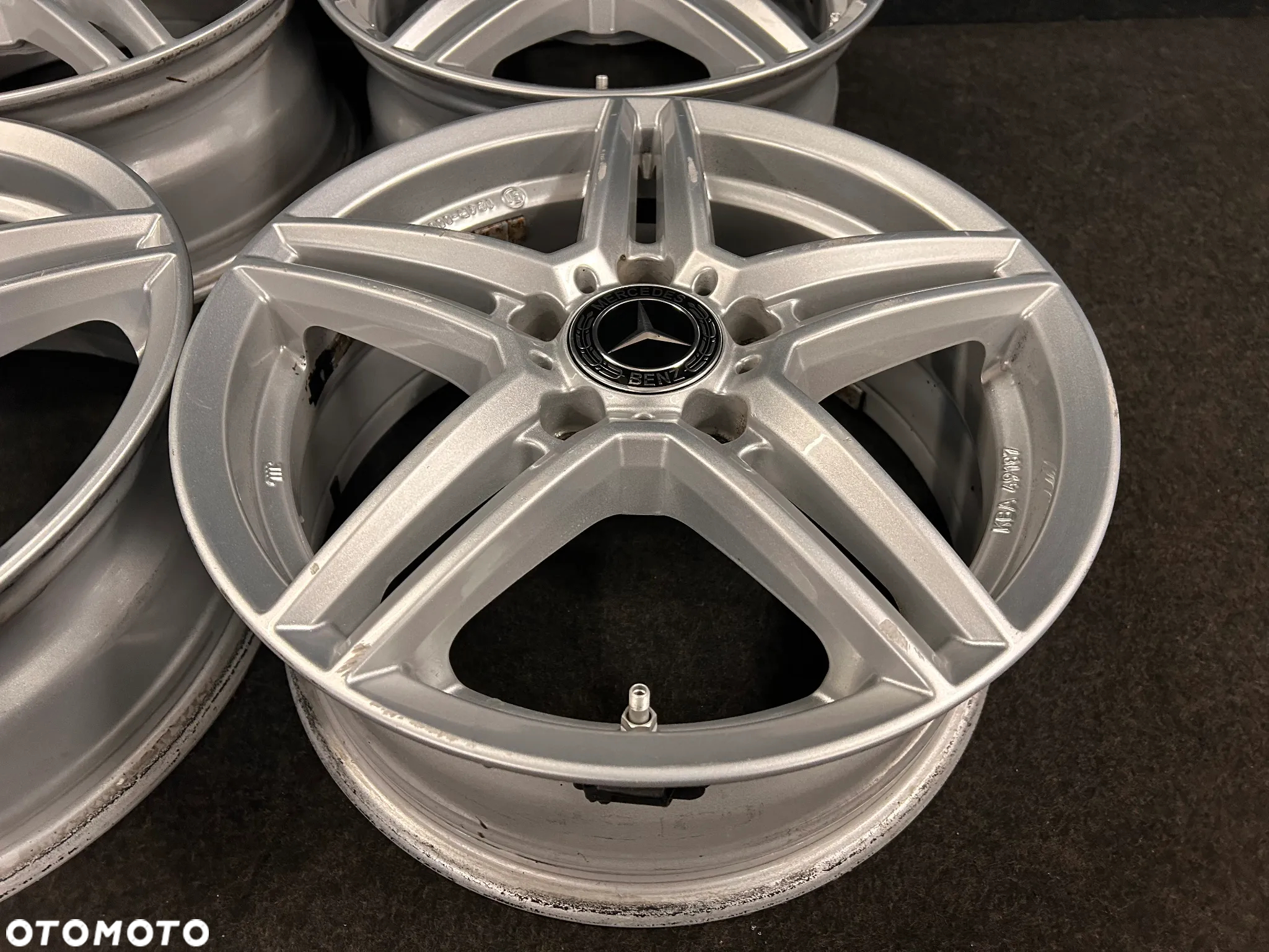 Alufelgi Mercedes A-Klasa W176, CLA, B-Klasa W246, Vito 16 cali 5x112 4szt. Ładne! z czujnikami! - 14
