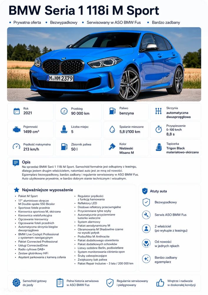 BMW Seria 1 118i M Sport - 40