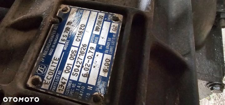 SKRZYNIA 6 BIEGÓW NA LINKI IVECO EUROCARGO TECTOR ECOLITE 6S700T0, 1347001005, 504271626 - 3