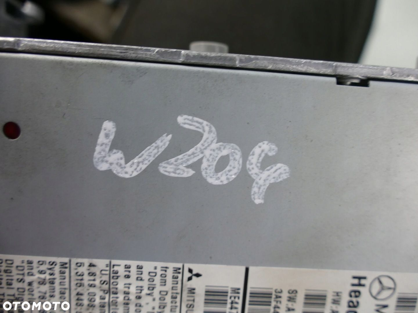 MERCEDES C W204 RADIO CD FM NAVI TEL COMAND - 10