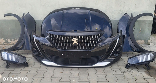 PEUGEOT 2008 II 19- GT-LINE MASKA ZDERZAK BŁOTNIKI PAS LAMPY LED CHŁODNICE