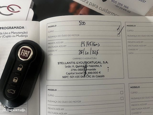 Fiat 500 1.0 Hybrid Dolcevita - 34