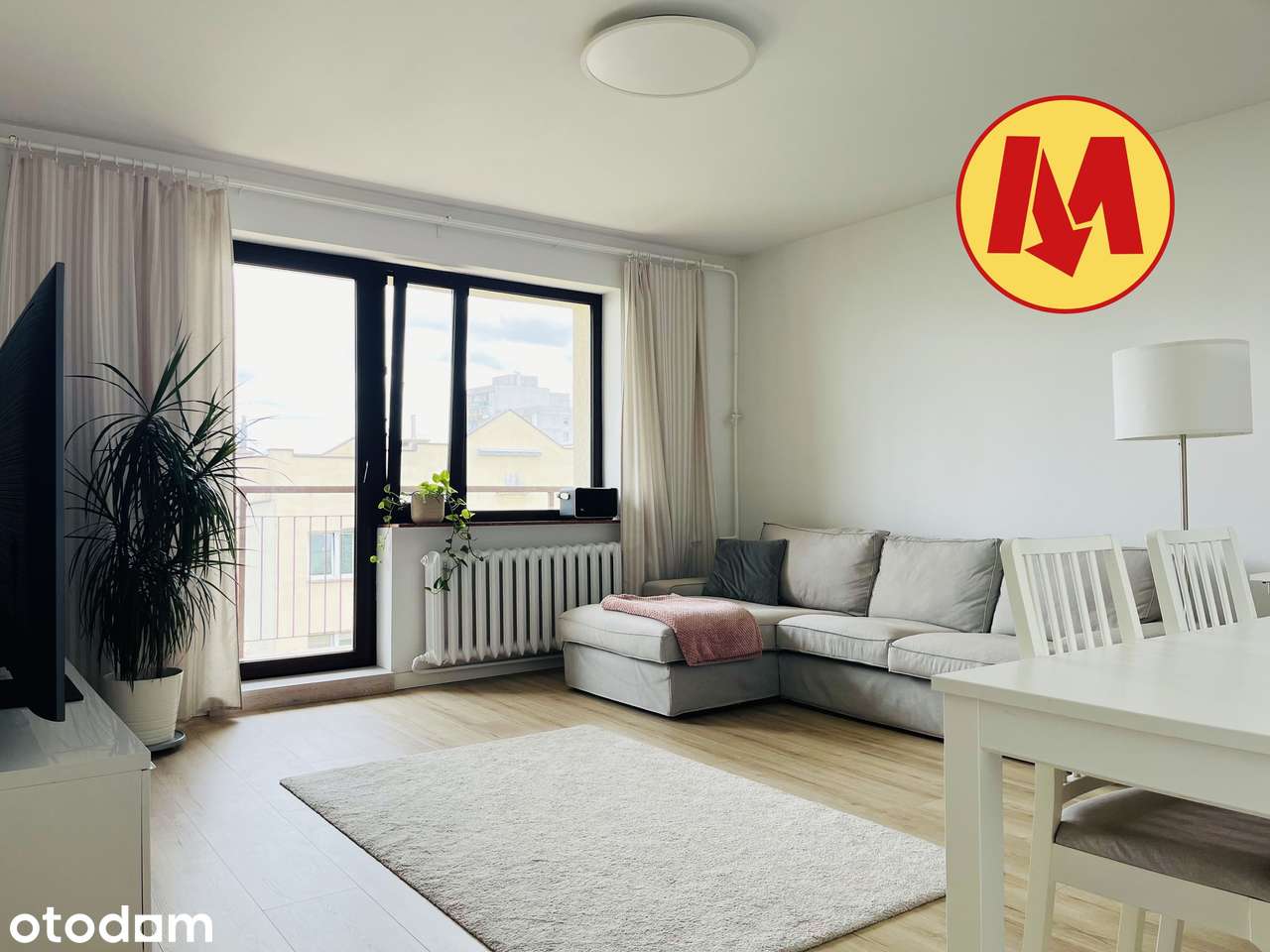 METRO NATOLIN 2 MIN | 3 POKOJE 62,8 m² | PO REMONCIE | 3/3
