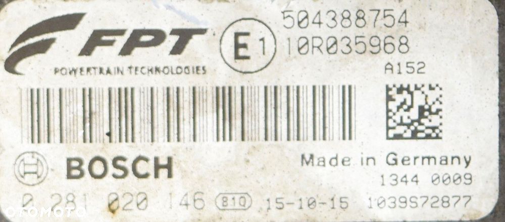 STEROWNIK BOSCH IVECO STRALIS 2016 0 281 020 146 - 3