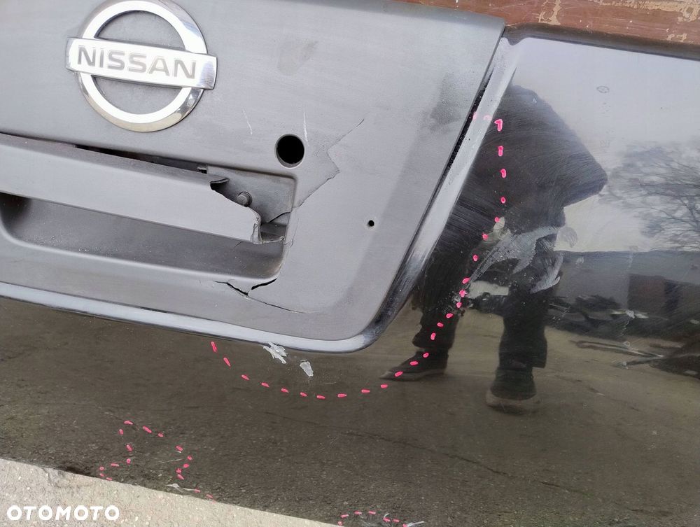 burta klapa tylna paki tył nissan navara iii 3 d40 - 3