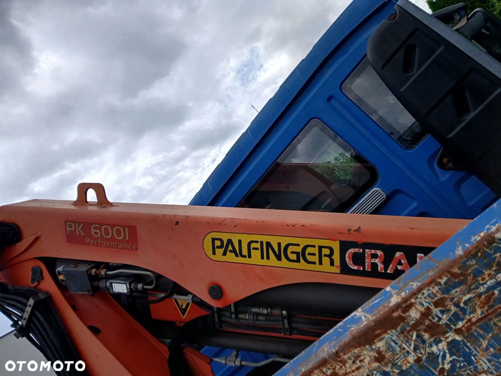 MAN TGL 8.210 2006 HDS Palfinger wywrotka Meiller-Kipper z Niemiec - 35