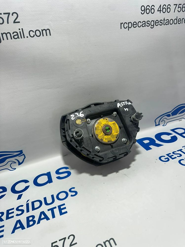 .Airbag Volante Condutor GM Opel Astra H 93862634 2004 - 2009 - 6